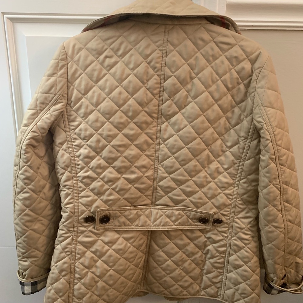 Burberry quilted jacket